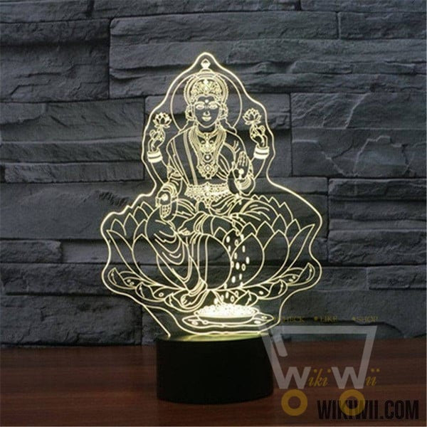 Buddha 7 Color Changing Table Lamp - WikiWii