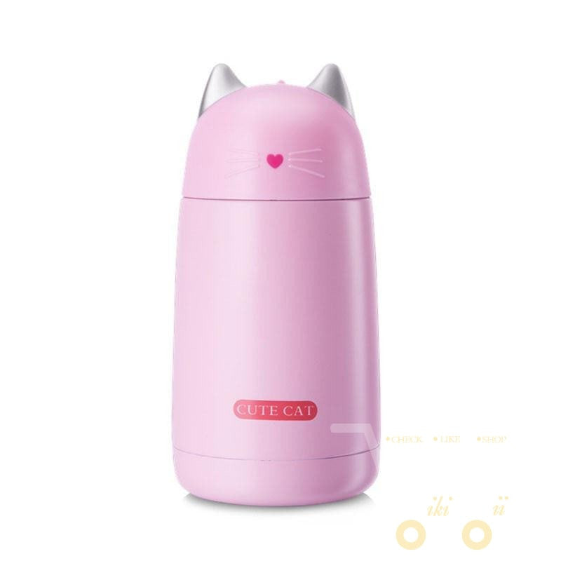Cat shape Stainless Steel Thermos - WikiWii