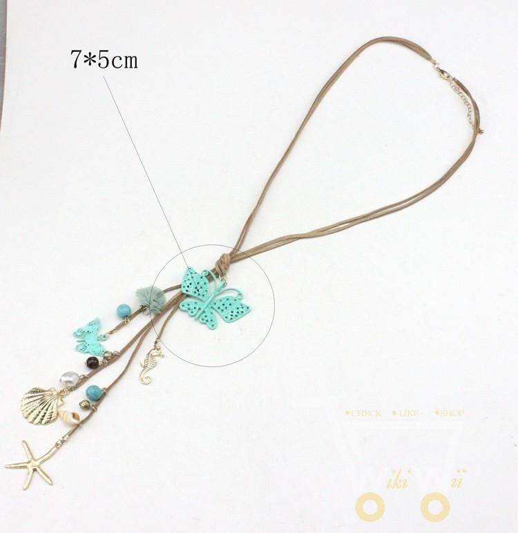 Charm Starfish Necklace - WikiWii