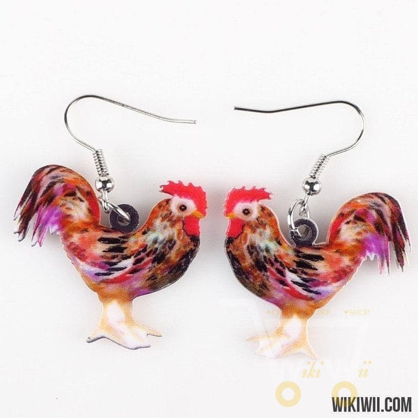 Chicken Earrings For Women - WikiWii