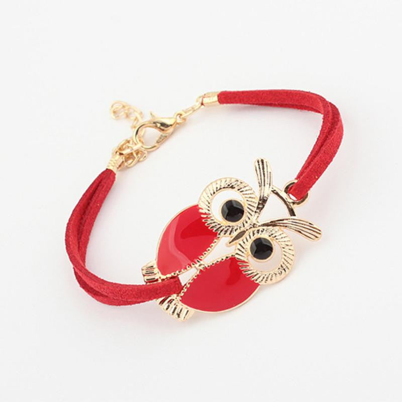 Colorful Owl Decorations Multi-layer Bracelet - WikiWii