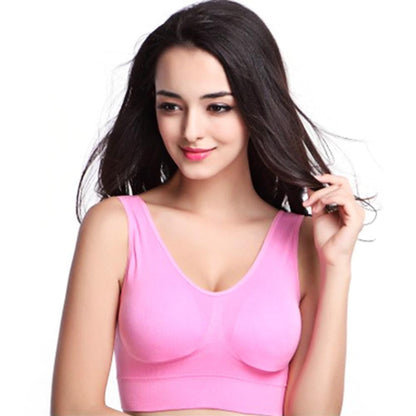 Comfortable Wireless Bra - WikiWii