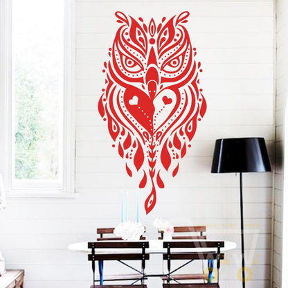Creative Owl Wall Sticker Removable pvc House Decor In Five Colors - WikiWii