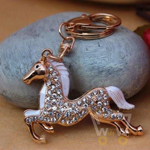 Crystal horse keychain - WikiWii