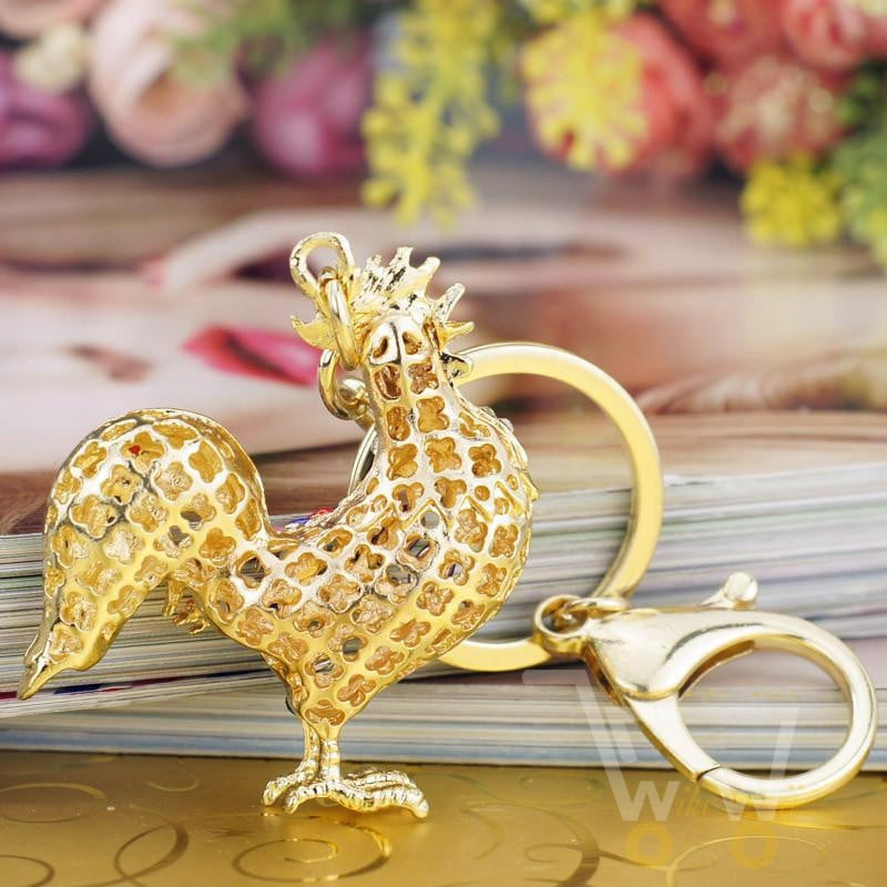 Crystal Key chain Chicken - WikiWii