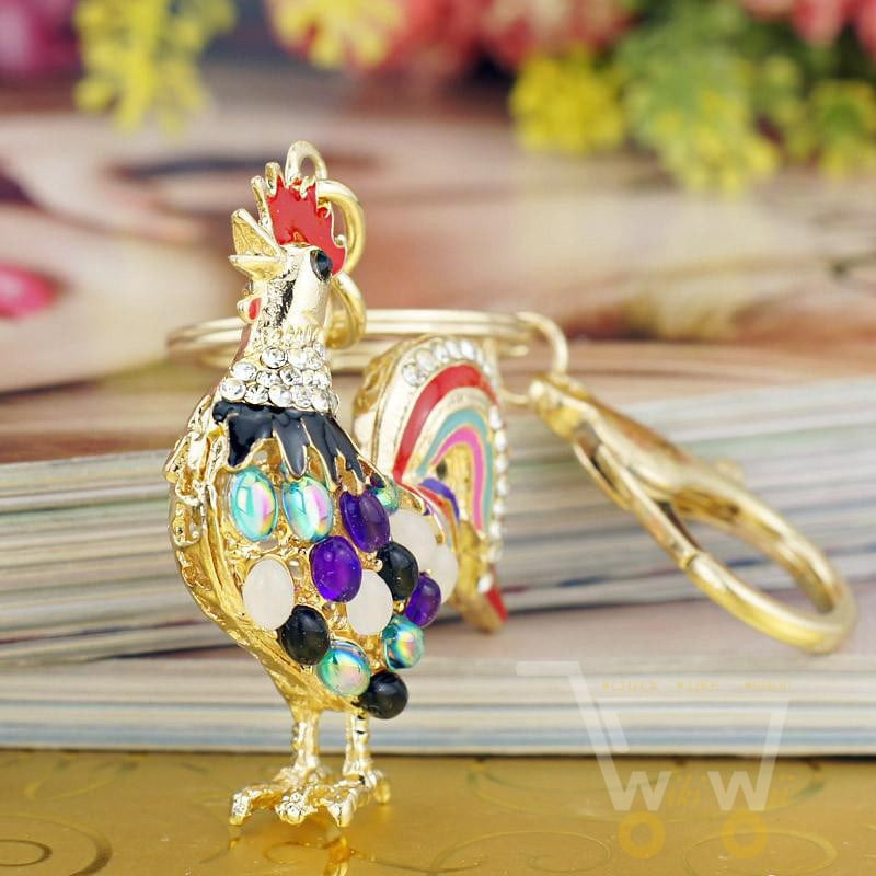 Crystal Key chain Chicken - WikiWii