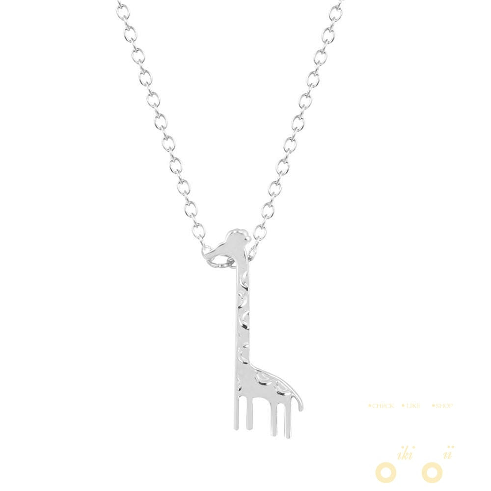 Cute Giraffe Necklace - WikiWii