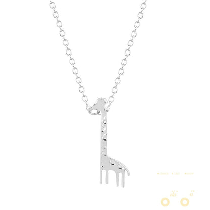 Cute Giraffe Necklace - WikiWii