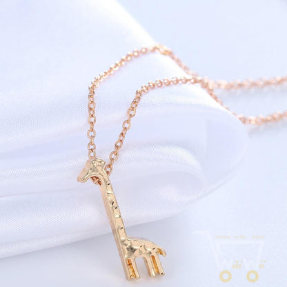 Cute Giraffe Necklace - WikiWii