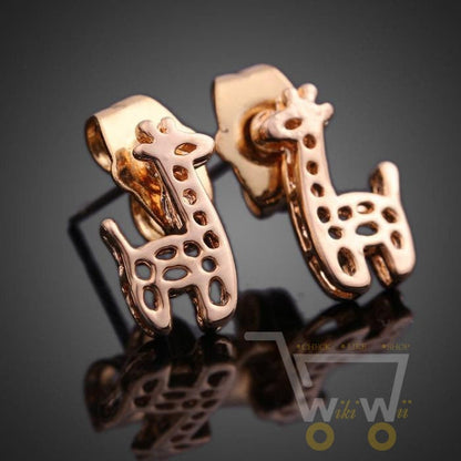 Cute Giraffe Shape Earring - WikiWii