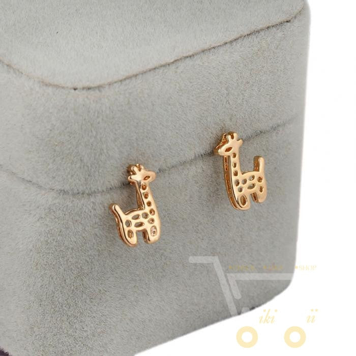 Cute Giraffe Shape Earring - WikiWii