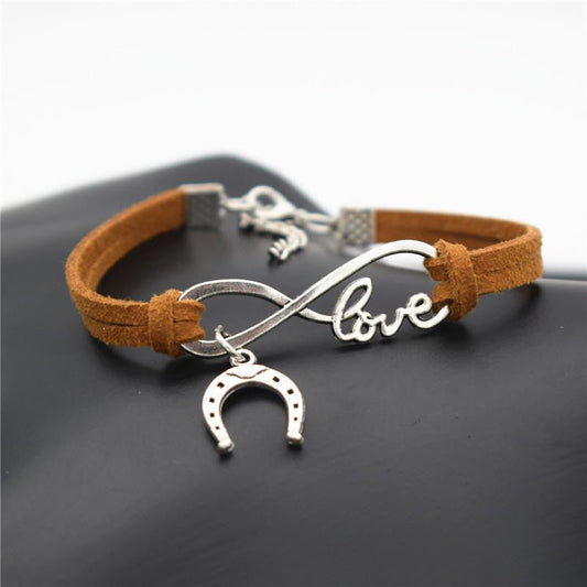 Cute Horseshoe Charms Bracelet - WikiWii