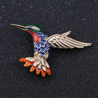 Cute hummingbird brooch - WikiWii