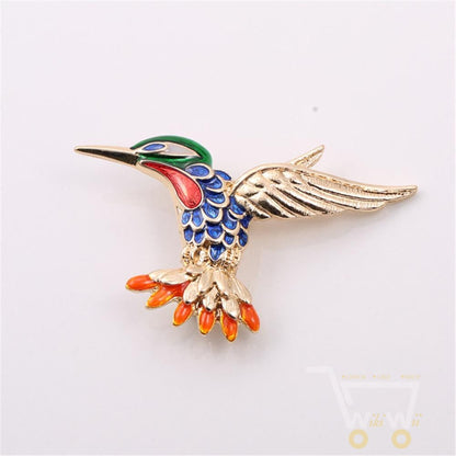 Cute hummingbird brooch - WikiWii