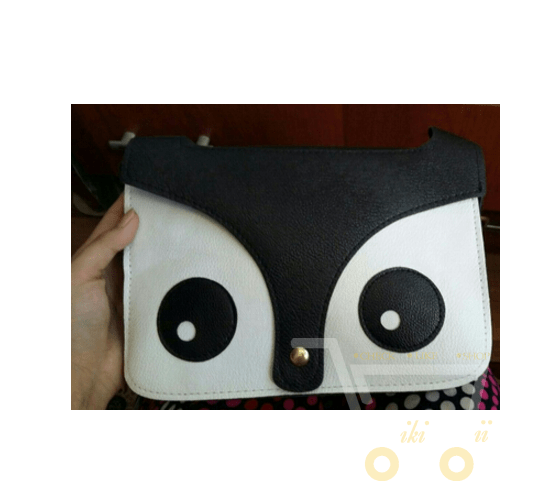 Cute owl bag shoulder - WikiWii