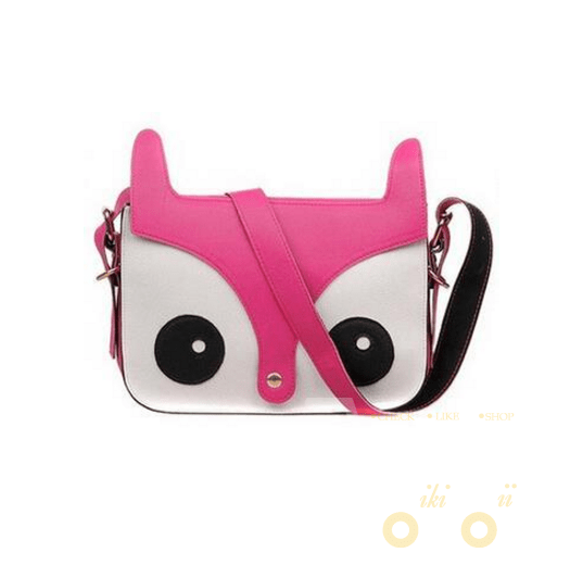 Cute owl bag shoulder - WikiWii