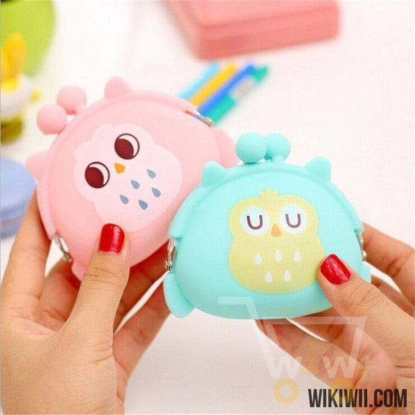 Cute Owl Coin Purse Wallet - WikiWii