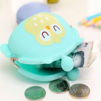 Cute Owl Coin Purse Wallet - WikiWii