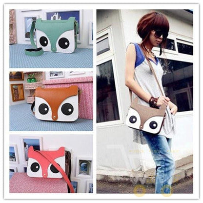 Cute Shoulder Bag Owl Handbag - WikiWii