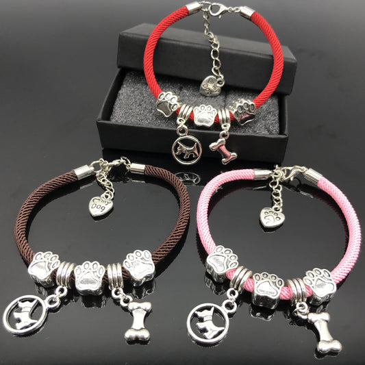 Dog Charm Bracelet - WikiWii