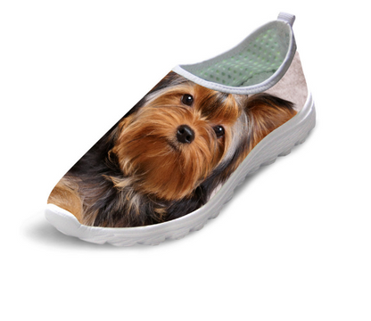 Dog Printed Men's Shoes - WikiWii