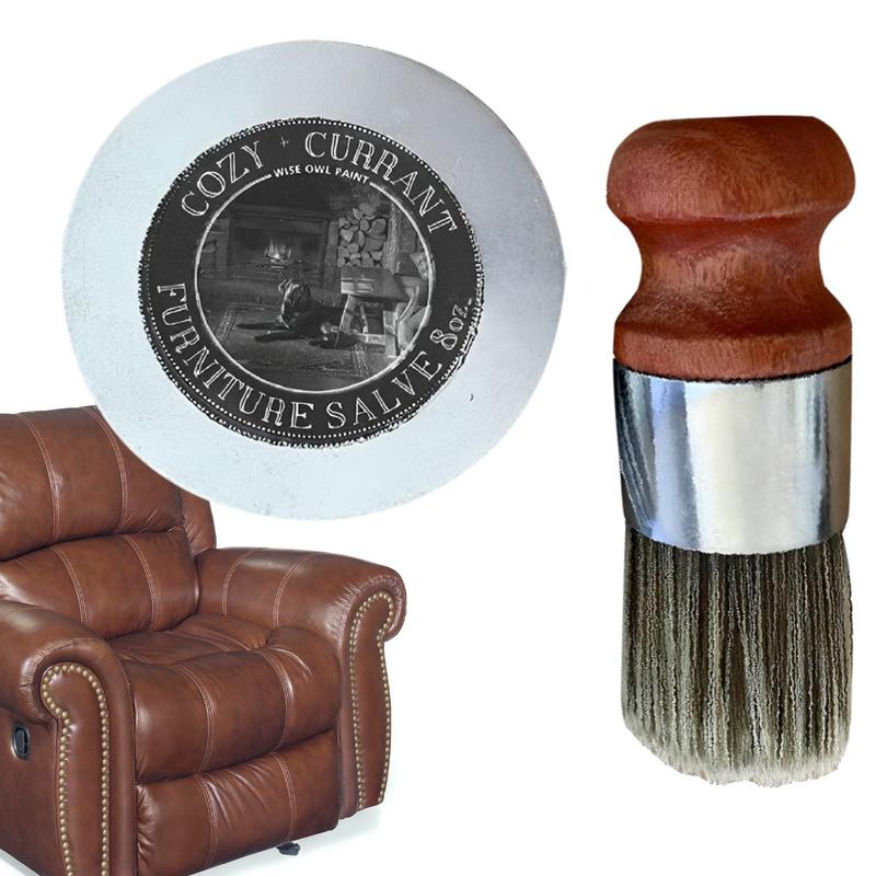 Cozy™ Leather & Furniture Repair Salve + Applicator Brush