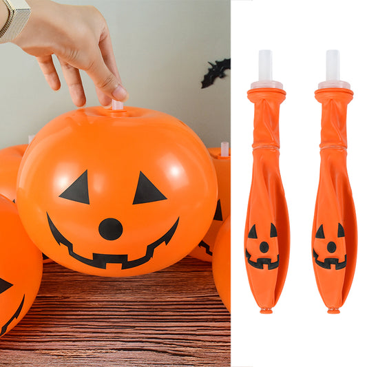 12inch 5Pcs Halloween Balloons Pumpkin