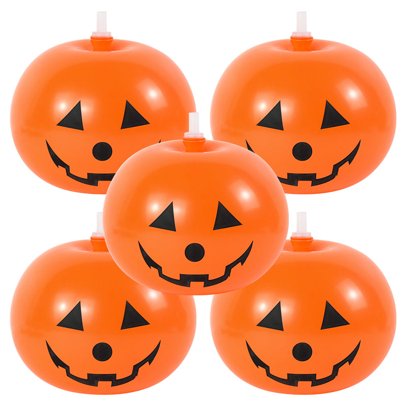 5Pcs Pumpkin Halloween Balloons