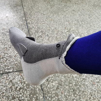 3D knitted crocodile socks- One Size fits all