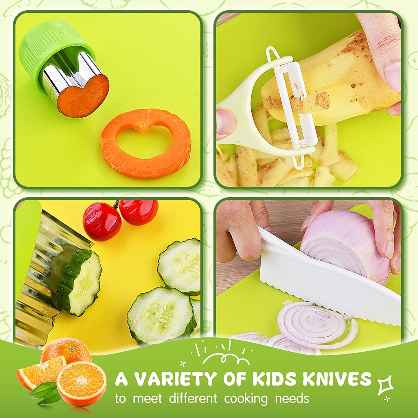 Children safe kitchen set