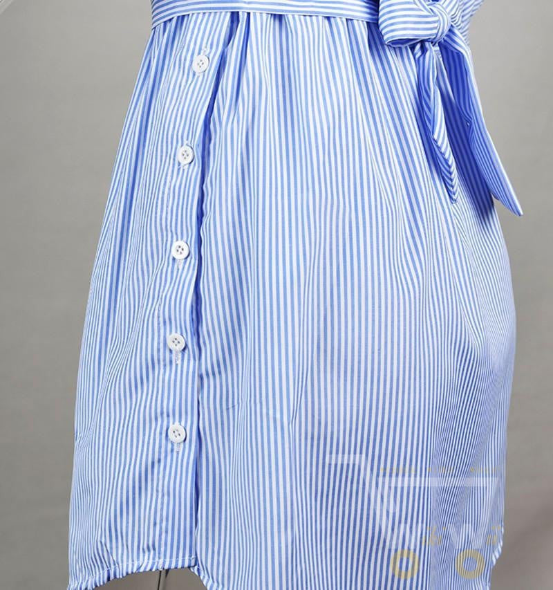 Elegant Blue  shirt - WikiWii