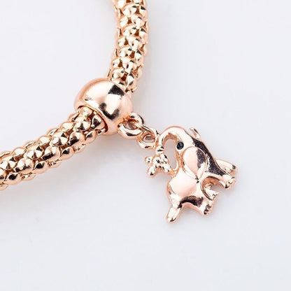 Elephant Charm Bracelet - WikiWii