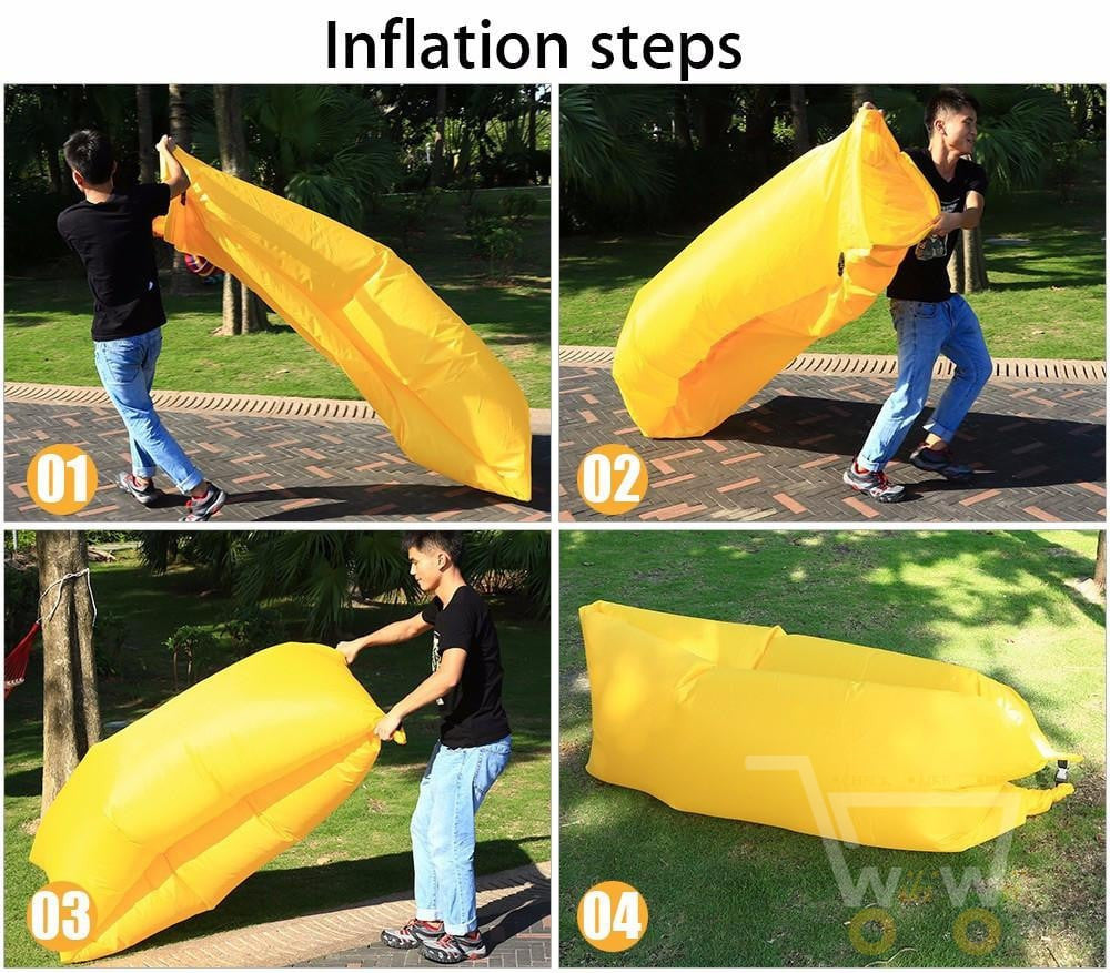 Fast Inflatable Sleeping Bag - WikiWii