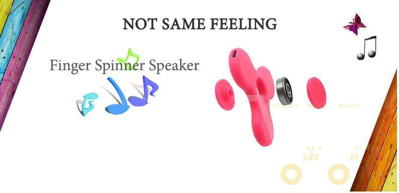 Fidget Spinner Bluetooth Speaker - WikiWii