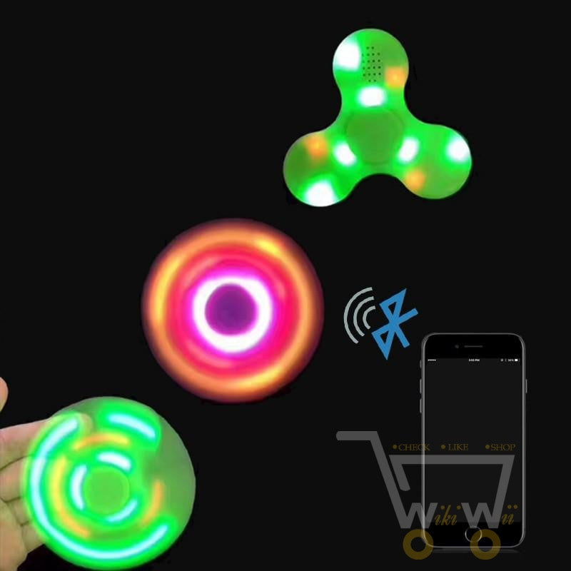 Fidget Spinner Bluetooth Speaker - WikiWii