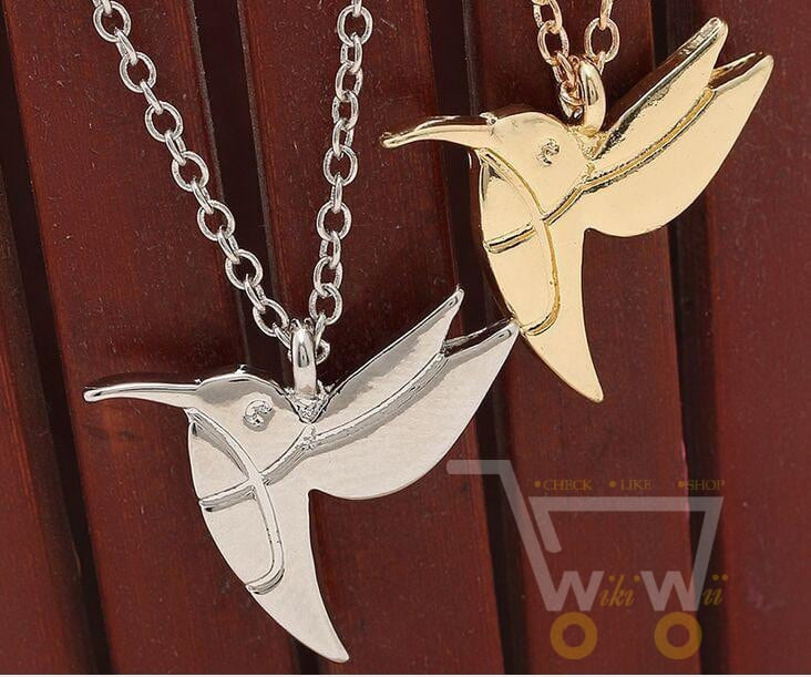 flying Hummingbird Necklace - WikiWii