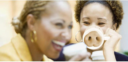 Funny Pig Nose Mug - WikiWii