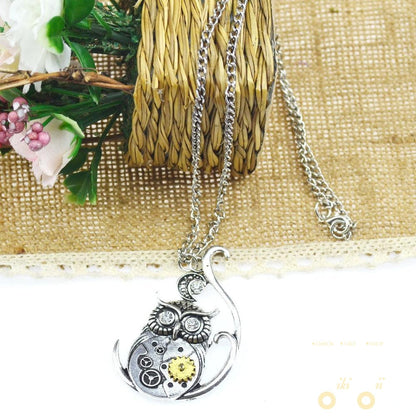 Gear Owl Necklace - WikiWii