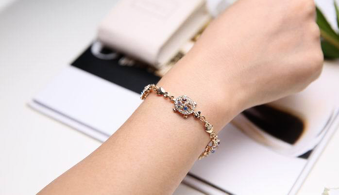 Gold plated Sea turtles bracelet - WikiWii