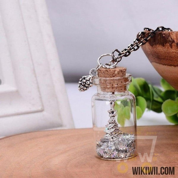 Handmade Owl Jar Necklace - WikiWii