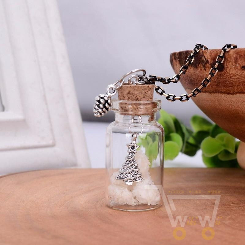 Handmade Owl Jar Necklace - WikiWii