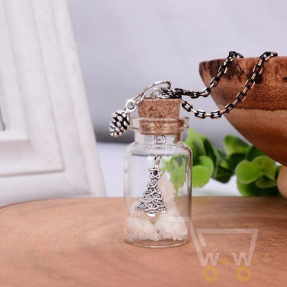 Handmade Owl Jar Necklace - WikiWii