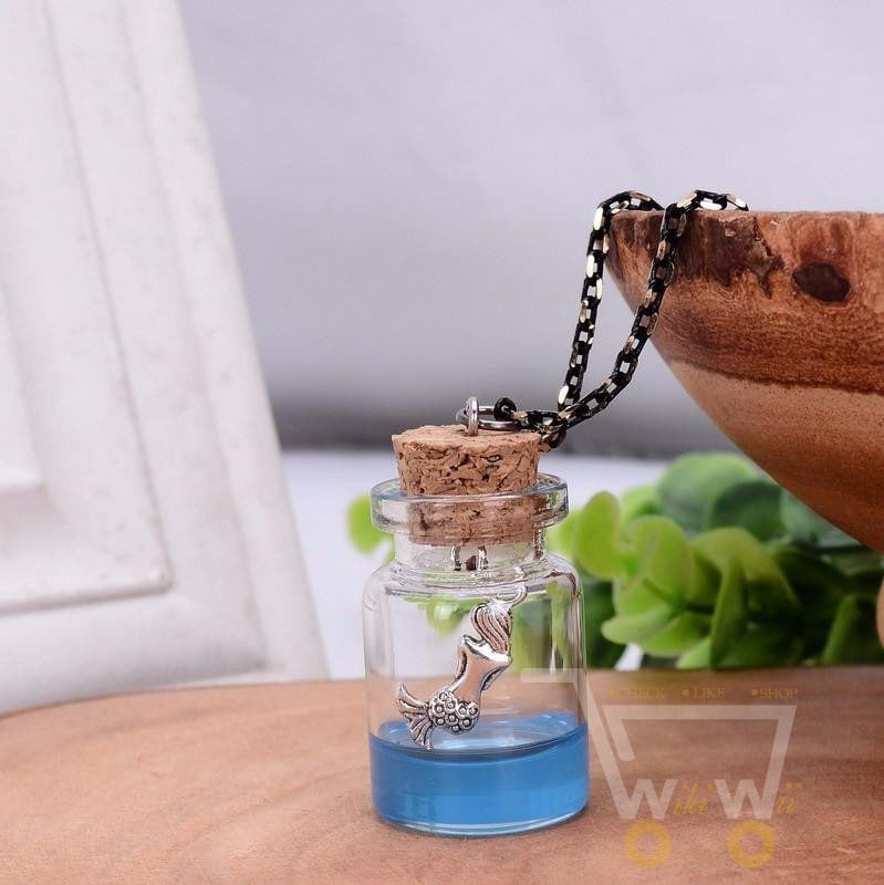 Handmade Owl Jar Necklace - WikiWii