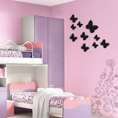 Handmade Wood Butterflies Wall Art - WikiWii