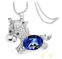 Silver Sapphire Blue