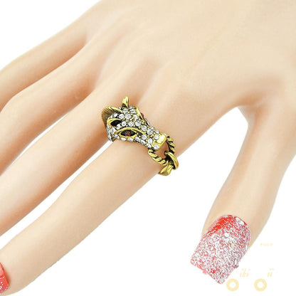 Horse Head Antique Gold Color - WikiWii