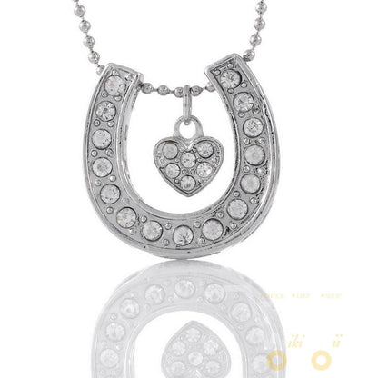 Horseshoe Heart Necklace - WikiWii