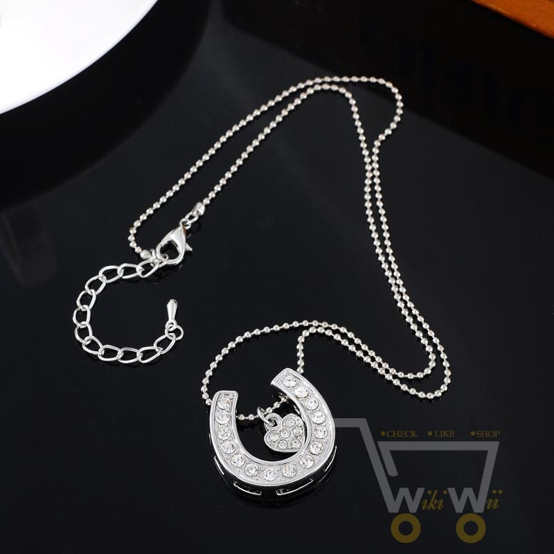 Horseshoe Heart Necklace - WikiWii
