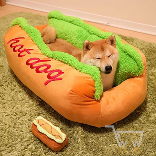 Hot Dog dog bed - WikiWii