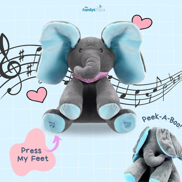 Peekaboo Elephant Plush Toy
